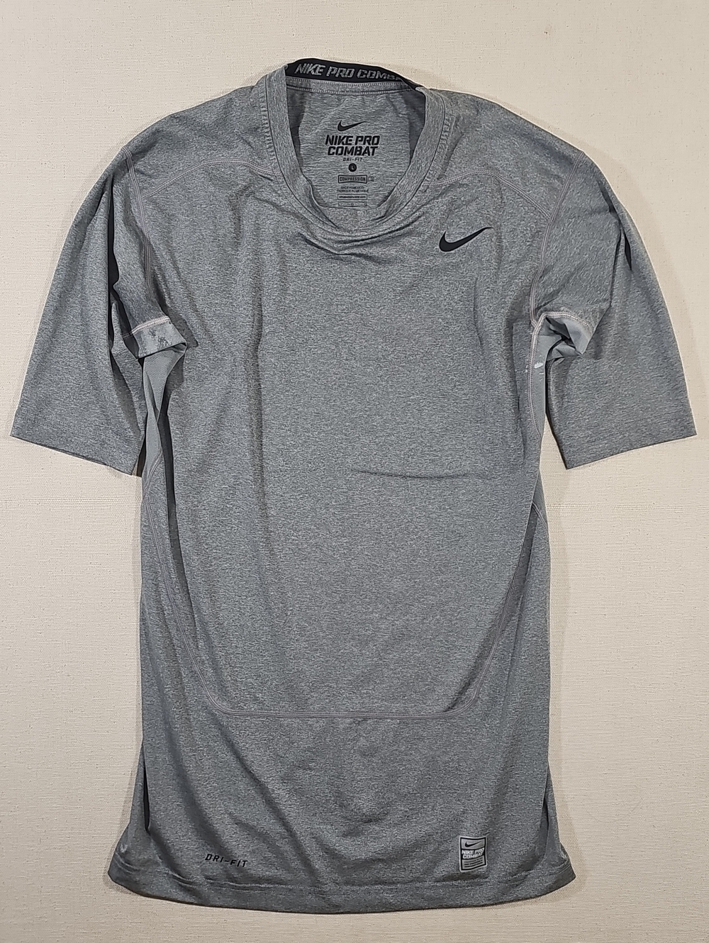 Nike Men's Short-Sleeve Dri-FIT Athletic Shirt - Gray